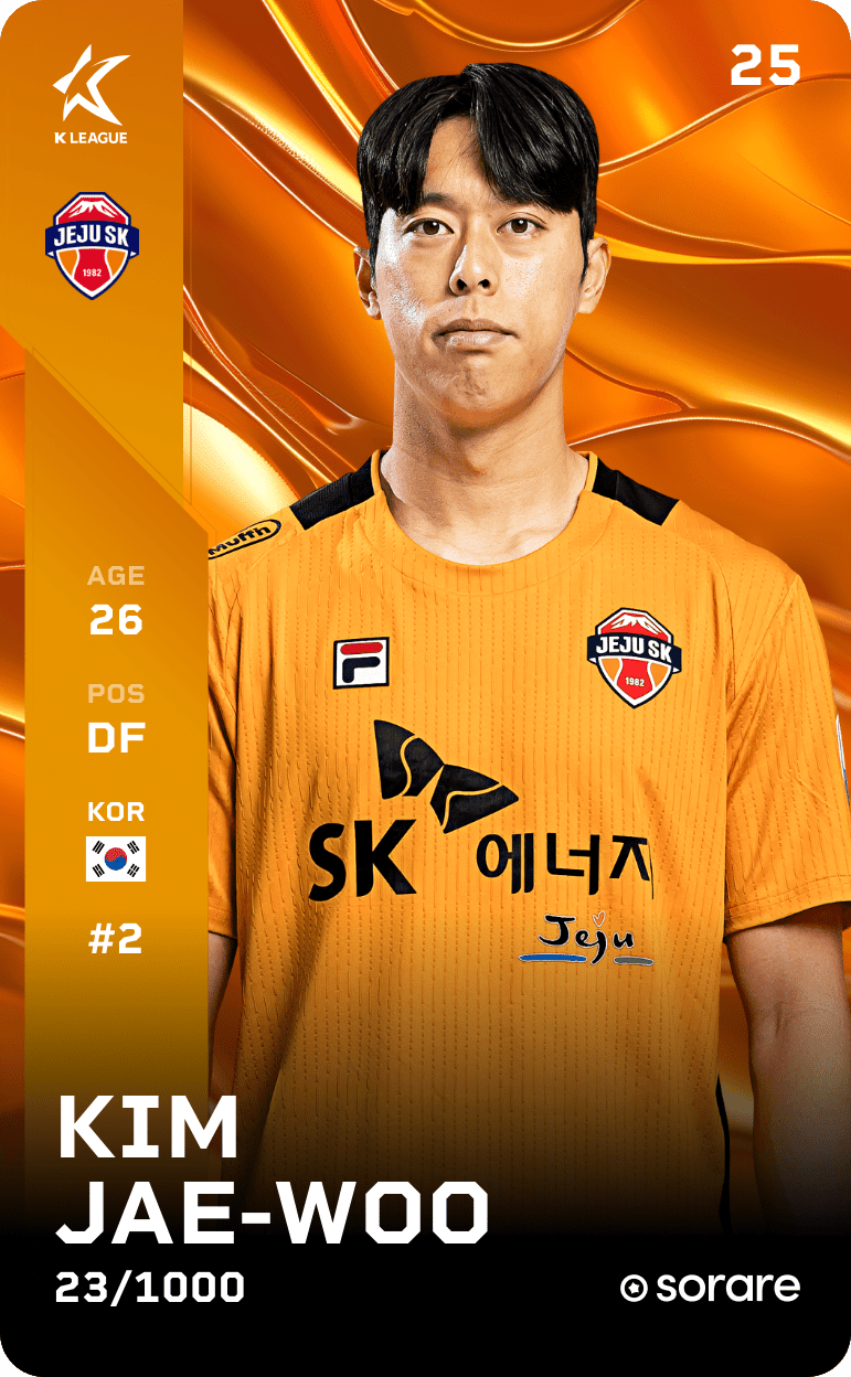 Kim Jae-Woo 2025-26 • Limited 23/1000