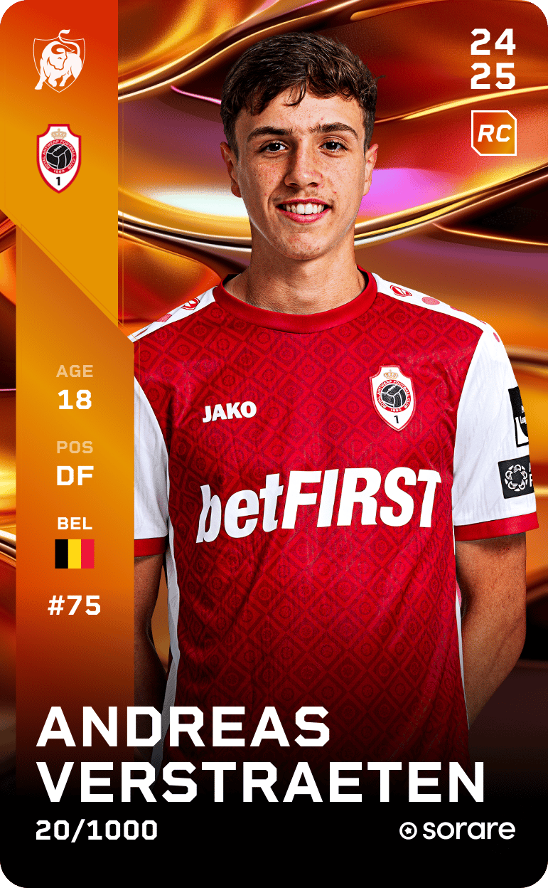 Andreas Verstraeten 2024-25 • Limited 20/1000
