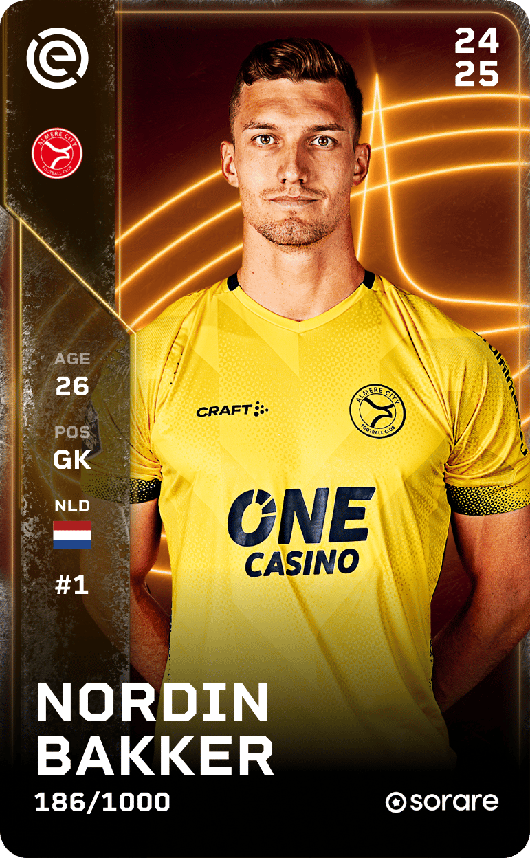 Nordin Bakker 2024-25 • Limited 186/1000