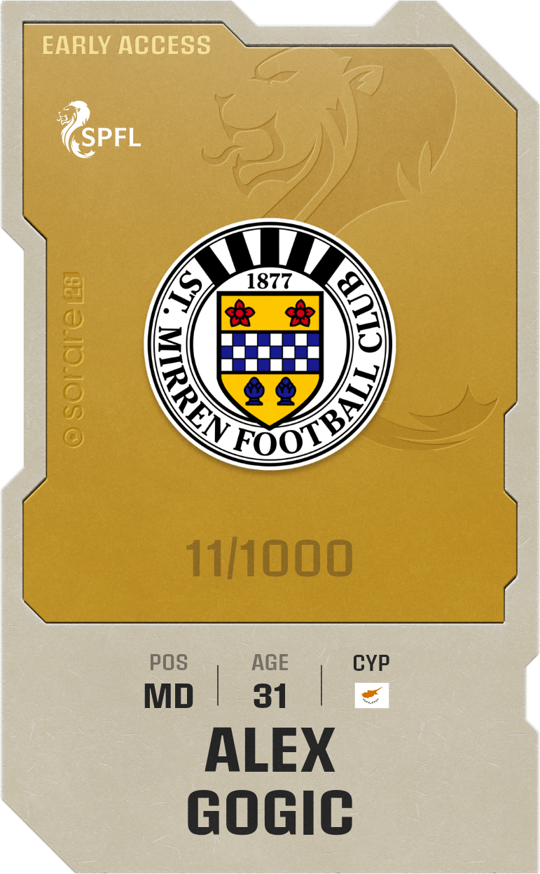 Alex Gogic 2025-26 • Limited 11/1000