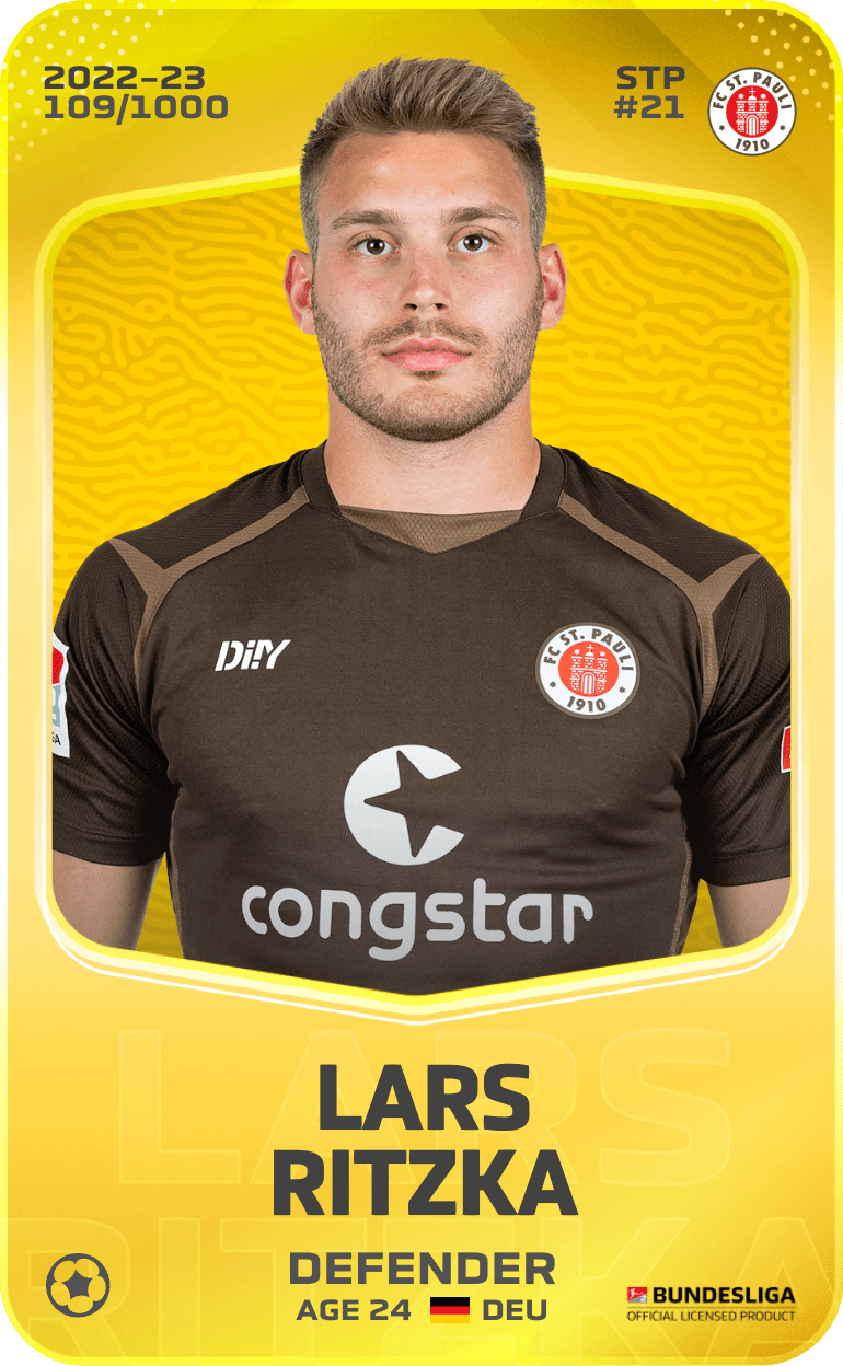 Lars Ritzka 2022-23 • Limited 109/1000