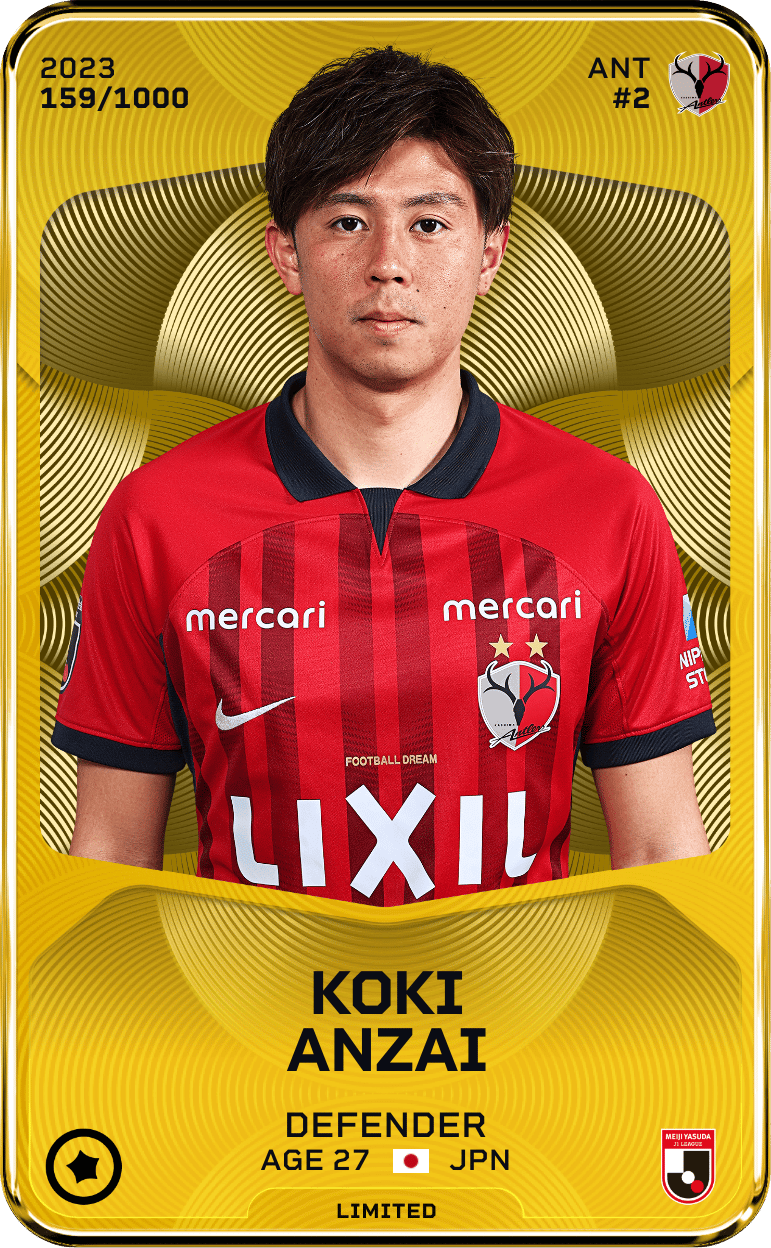 Koki Anzai 2023-24 • Limited 159/1000