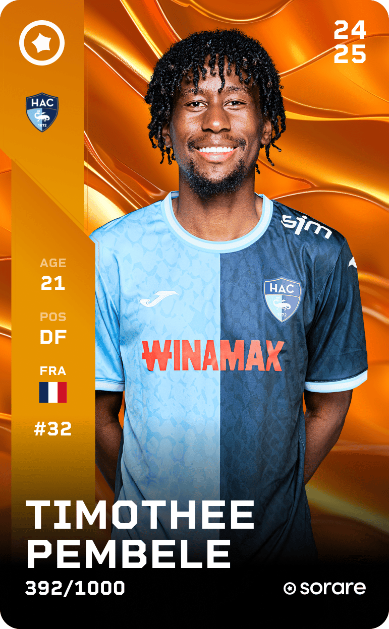 Timothee Pembele 2024-25 • Limited 392/1000