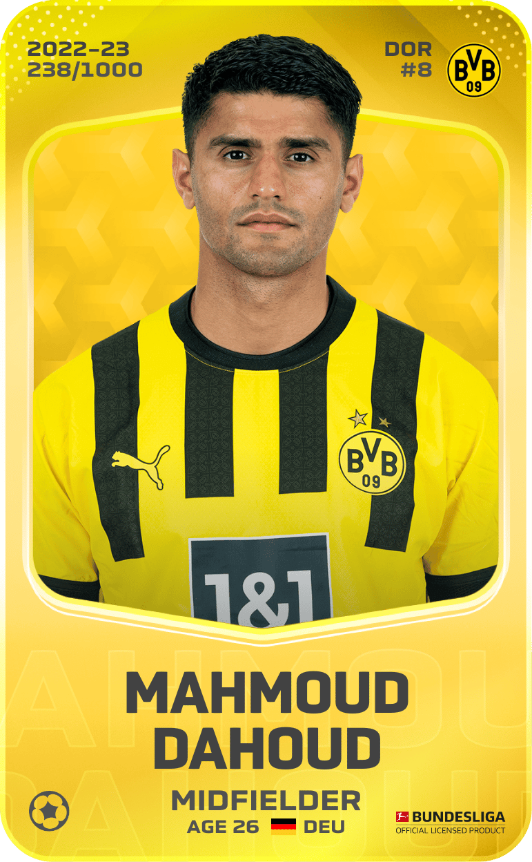 Mahmoud Dahoud 2022-23 • Limited 238/1000