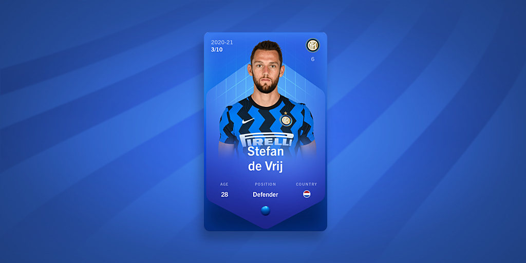 Stefan de Vrij Team Crests Patch 10/10
