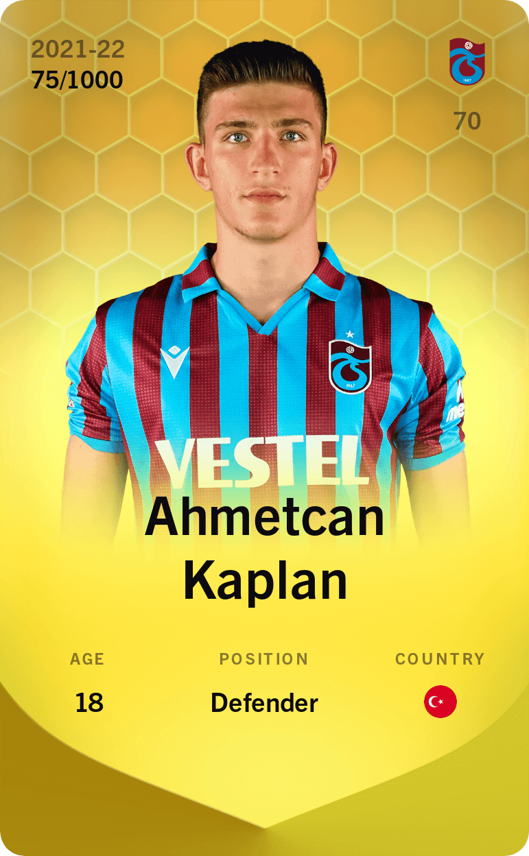 Ahmetcan Kaplan 2021-22 • Limited 75/1000