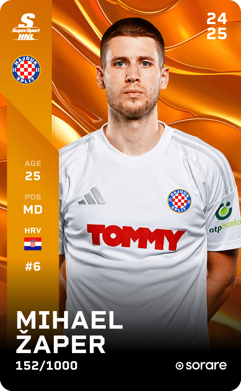Mihael Žaper 2024-25 • Limited 152/1000
