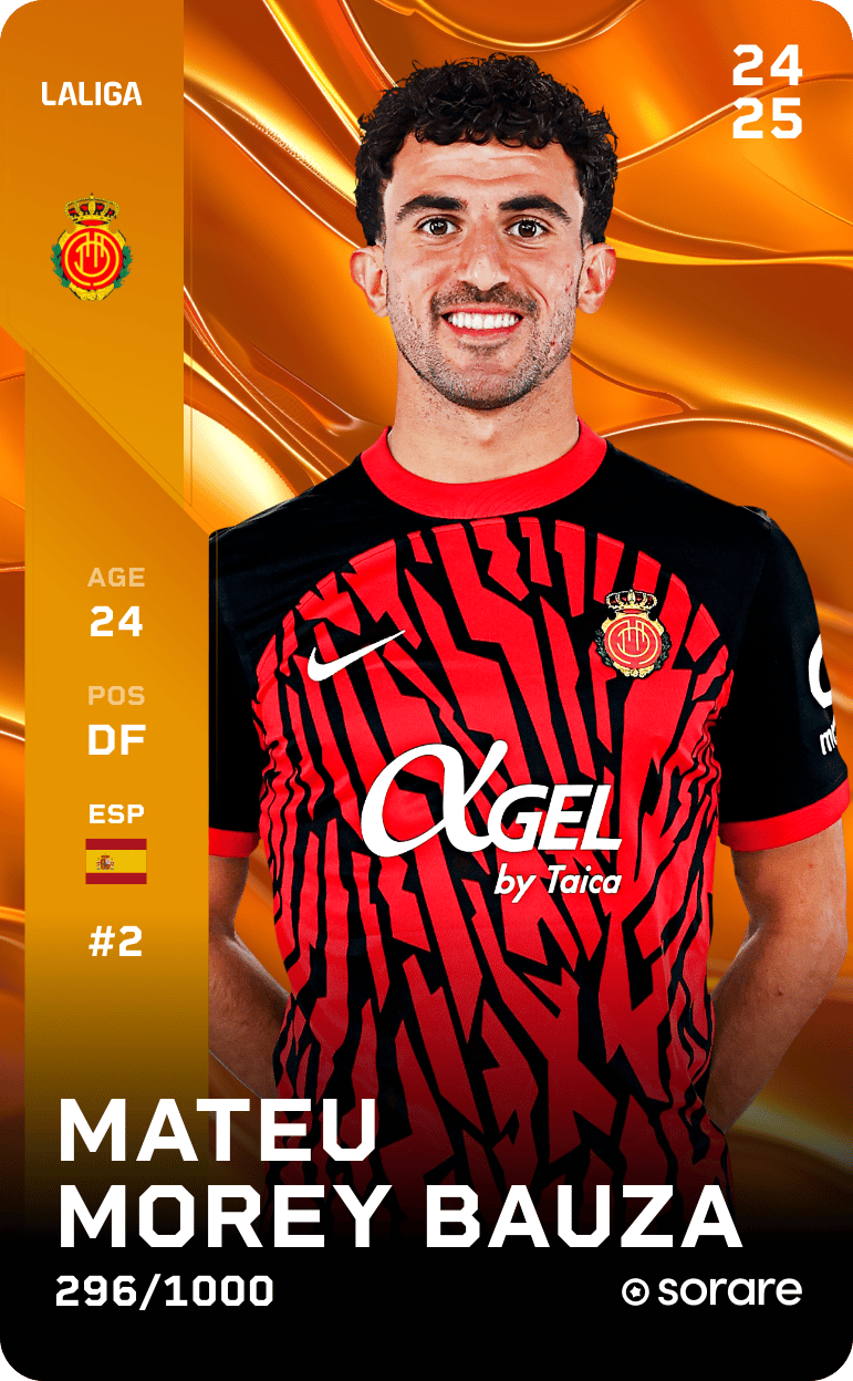 Mateu Morey Bauza 2024-25 • Limited 296/1000