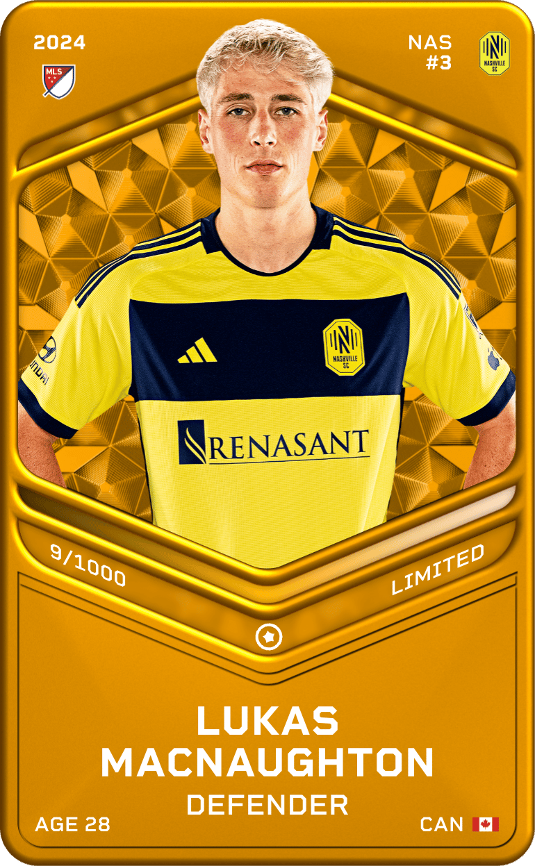 Lukas MacNaughton 2024-25 • Limited 9/1000