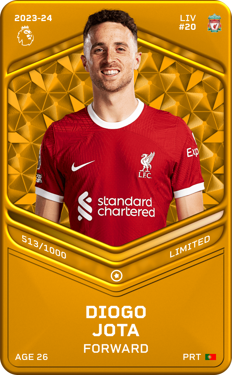 Diogo Jota 2023-24 • Limited 513/1000