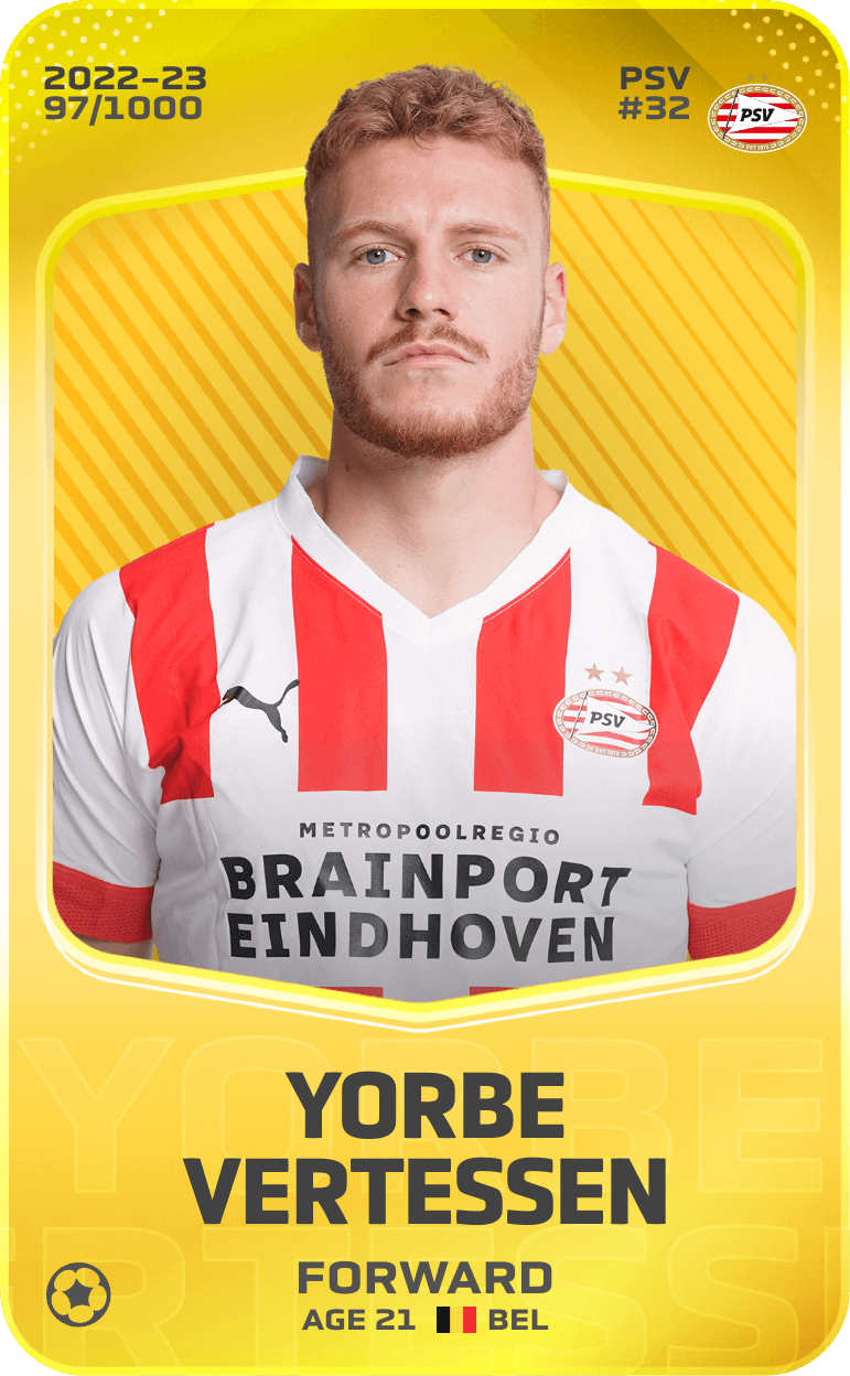 Yorbe Vertessen 2022-23 • Limited 97/1000