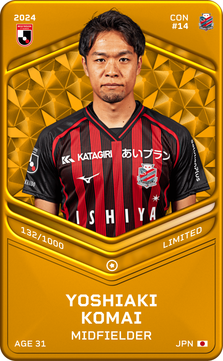 Yoshiaki Komai 2024-25 • Limited 132/1000