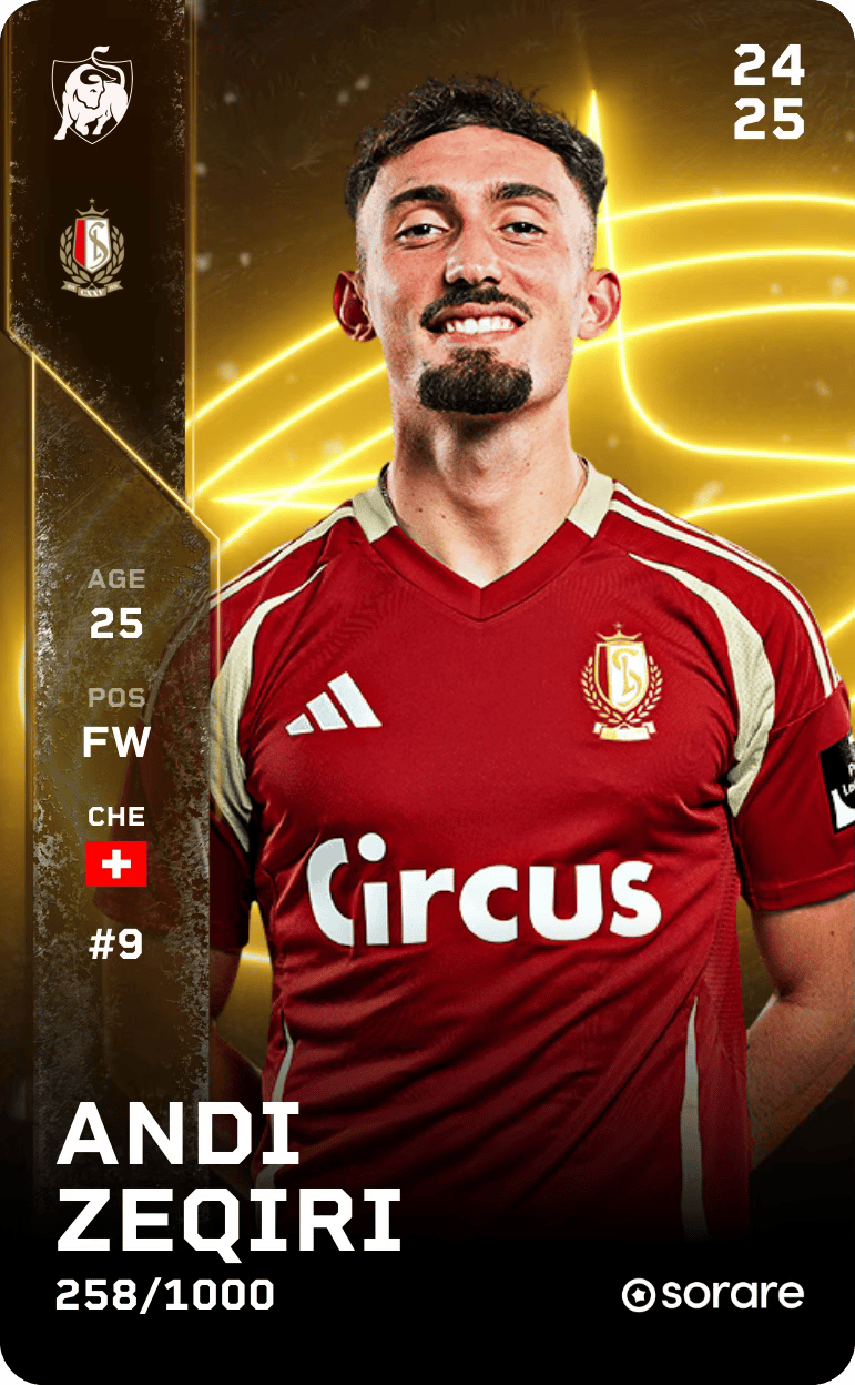 Andi Zeqiri 2024-25 • Limited 258/1000