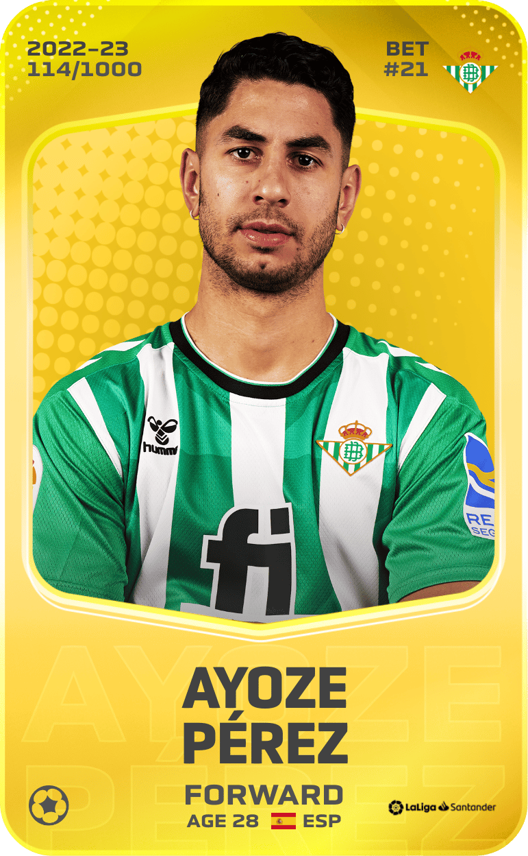 Ayoze Pérez 2022-23 • Limited 114/1000