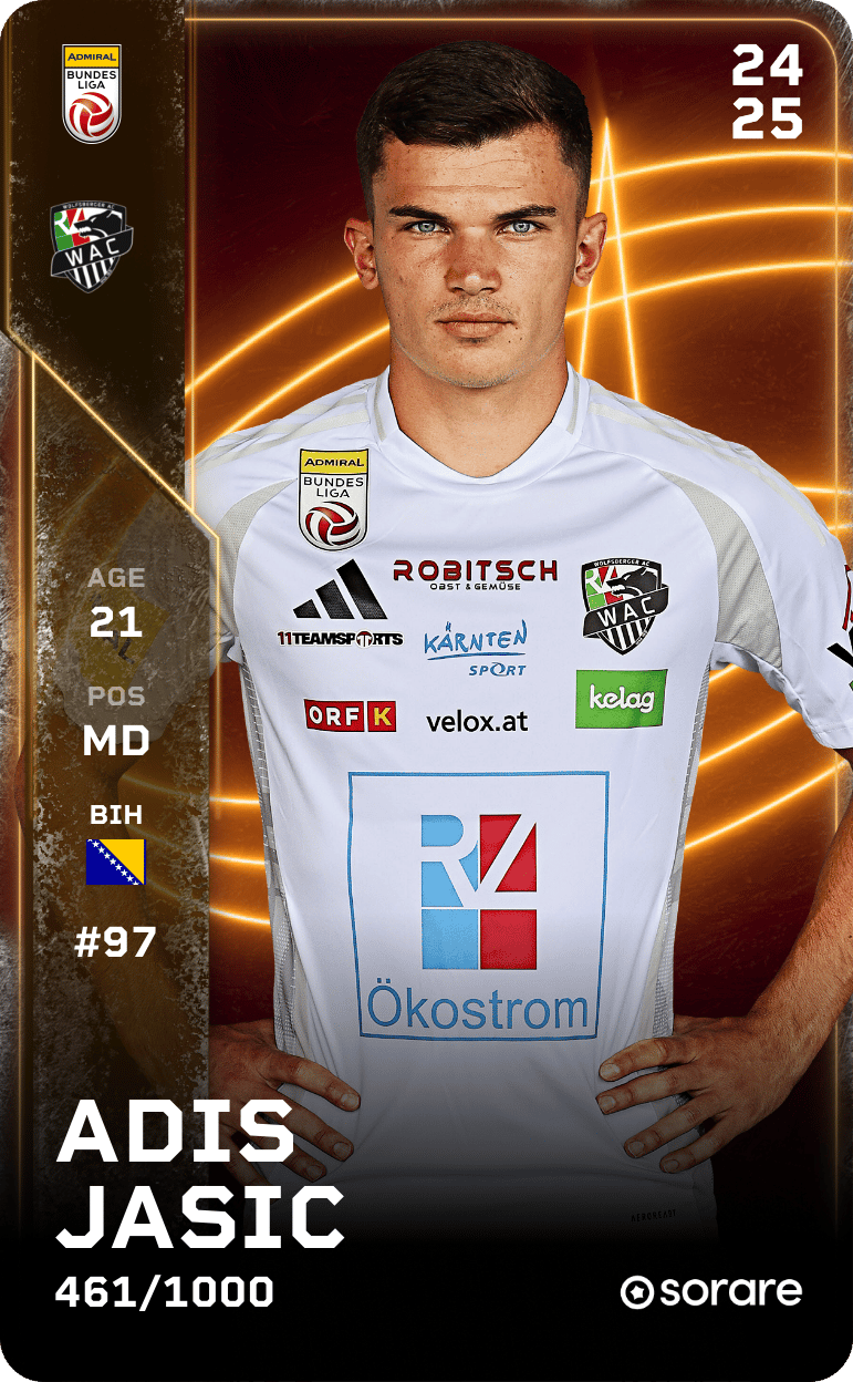 Adis Jasic 2024-25 • Limited 461/1000