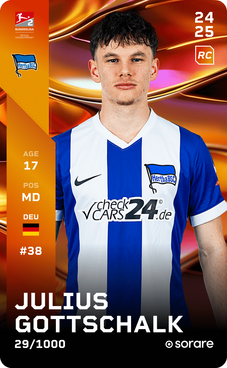 Julius Gottschalk 2024-25 • Limited 29/1000