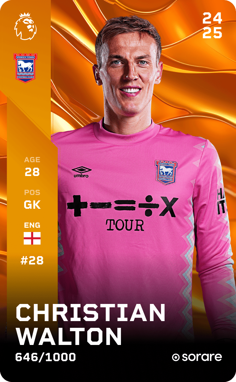 Christian Walton 2024-25 • Limited 646/1000