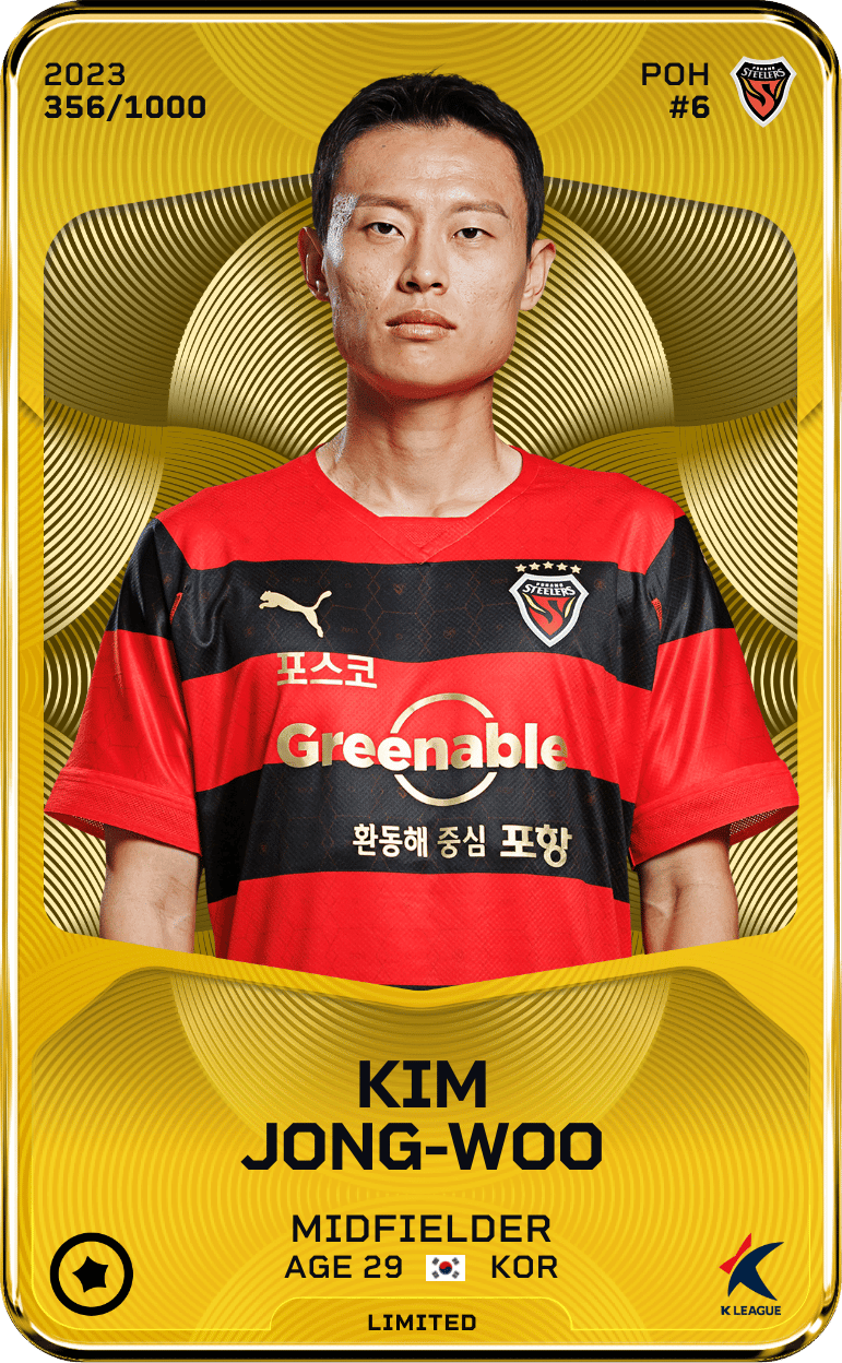 Kim Jong-Woo 2023-24 • Limited 356/1000