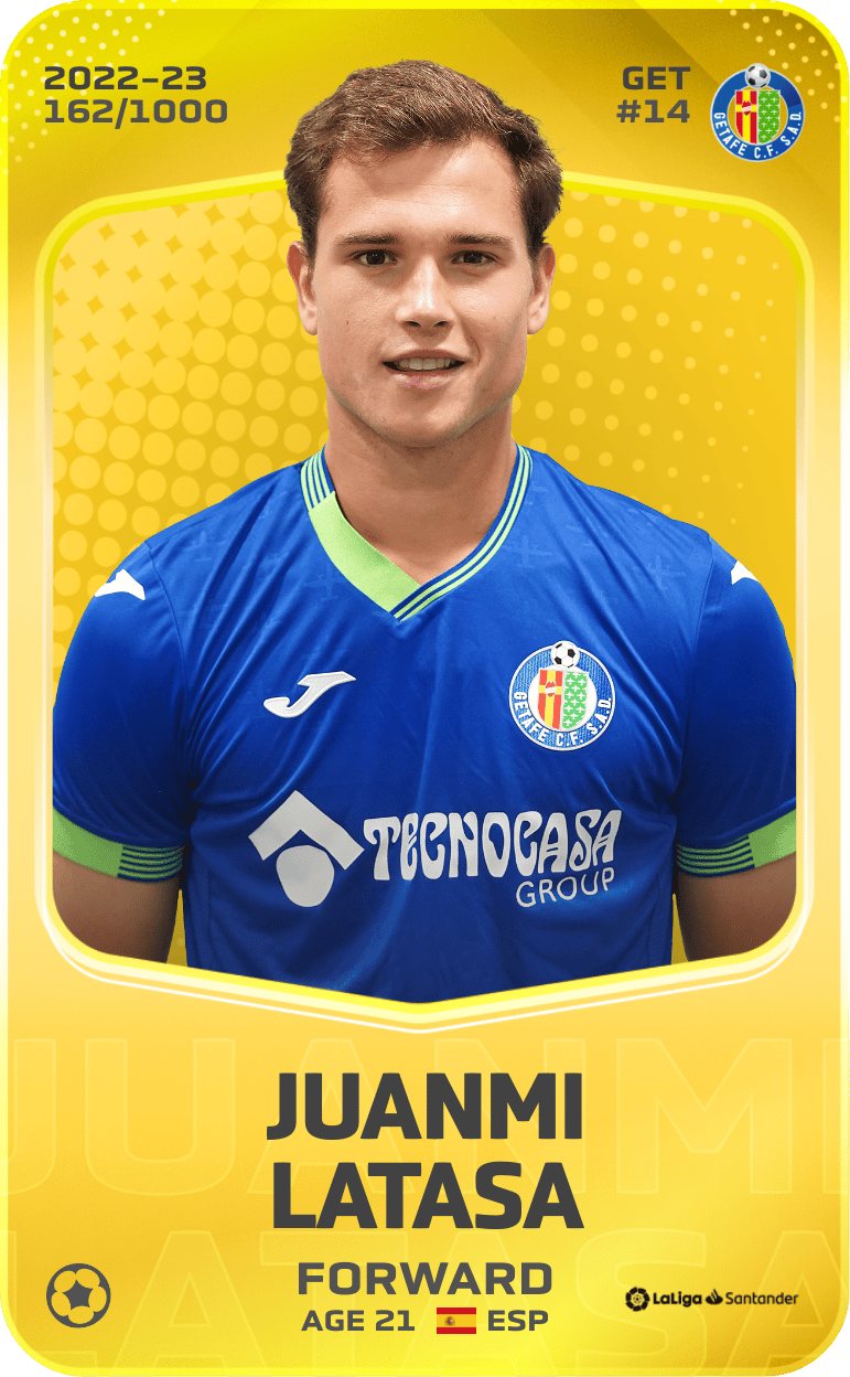 Juanmi Latasa 2022-23 • Limited 162/1000