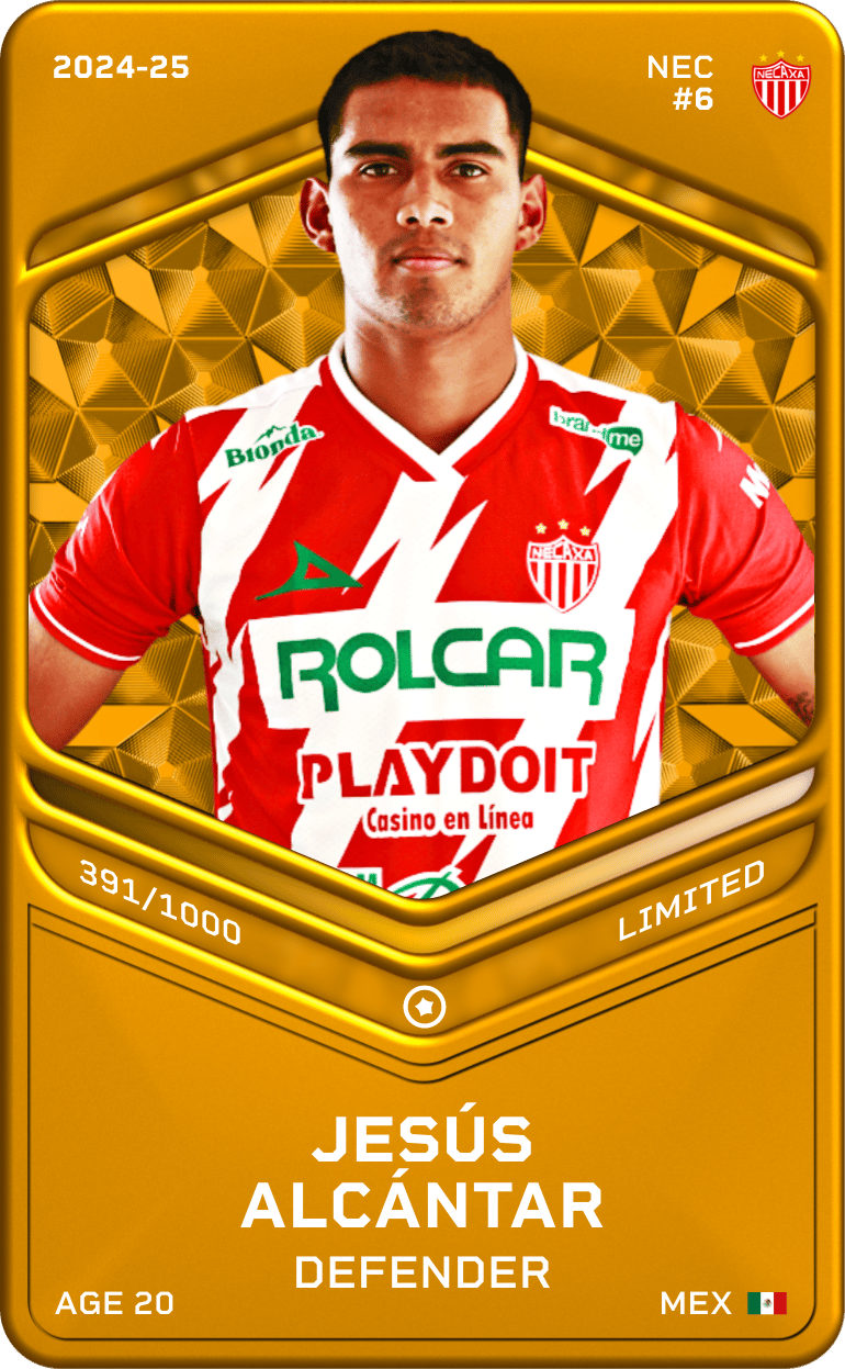 Jesús Alcántar 2024-25 • Limited 391/1000