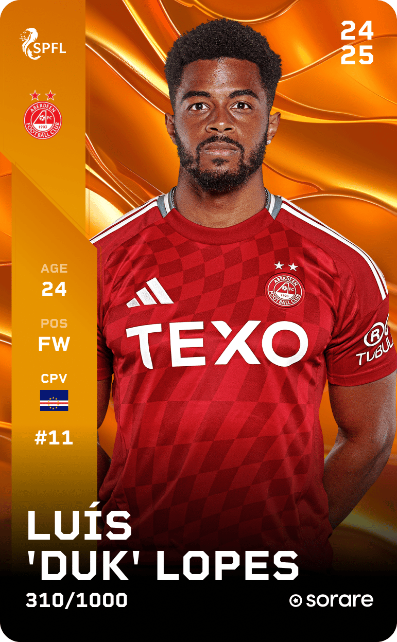Luís 'Duk' Lopes 2024-25 • Limited 310/1000