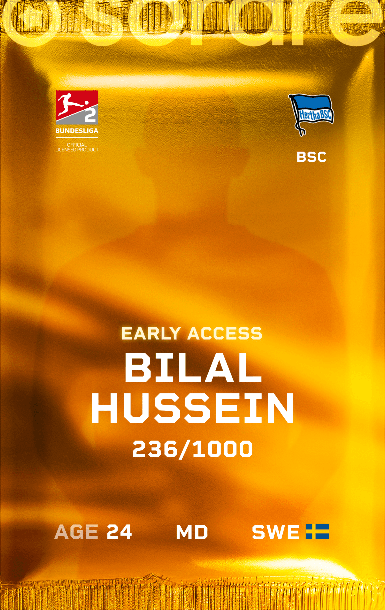 Bilal Hussein 2024-25 • Limited 236/1000