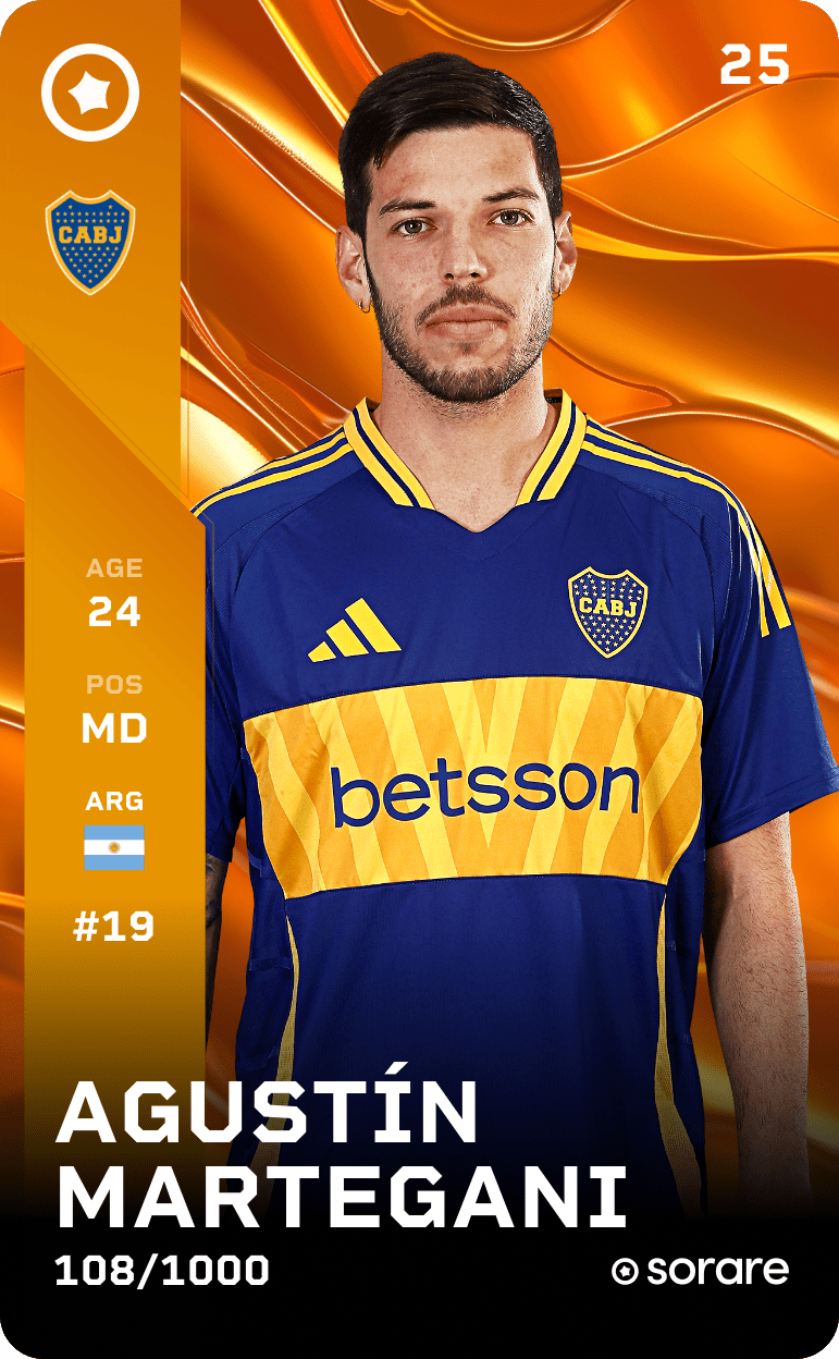 Agustín Martegani 2025-26 • Limited 108/1000