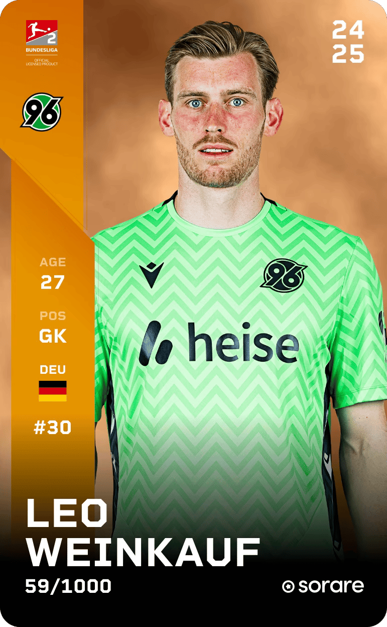 Leo Weinkauf 2024-25 • Limited 59/1000