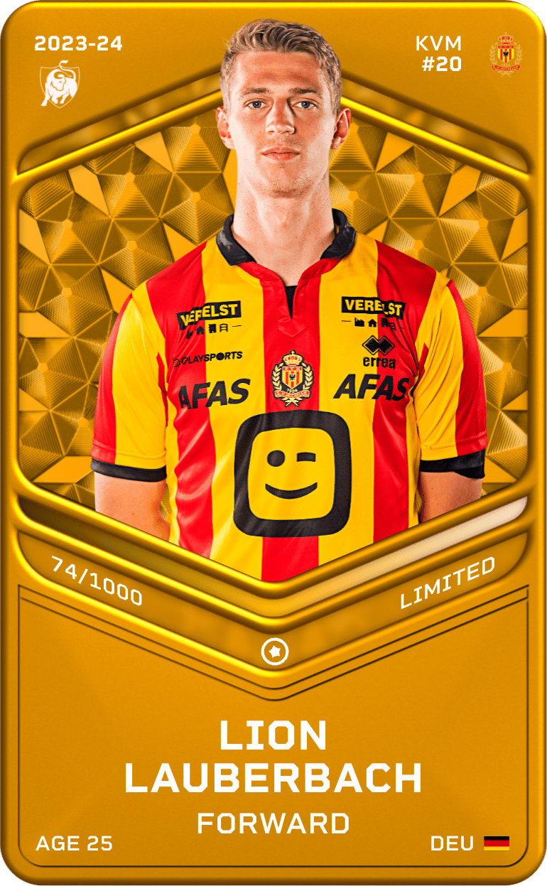 Lion Lauberbach 2023-24 • Limited 74/1000