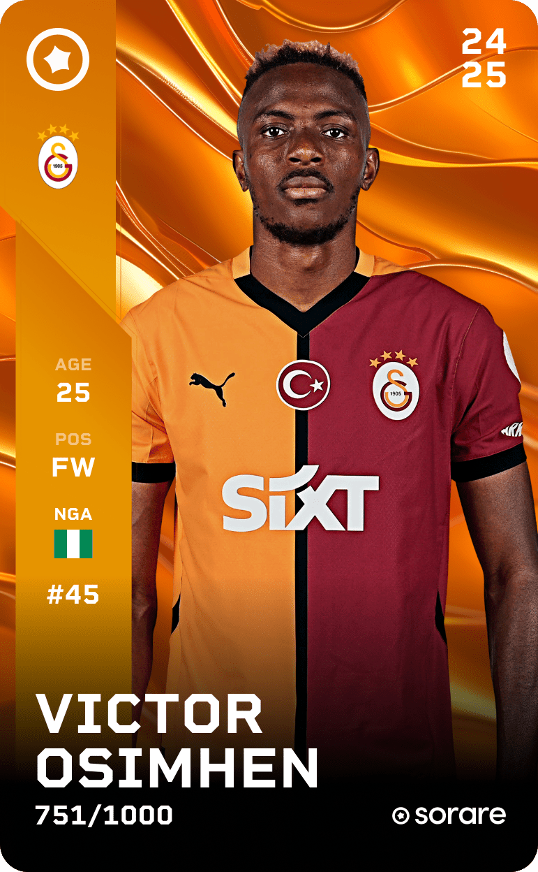 Victor Osimhen 2024-25 • Limited 751/1000