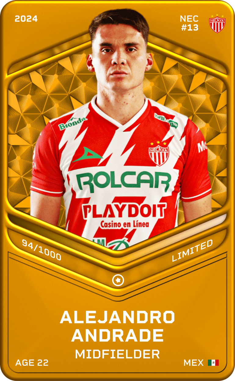 Alejandro Andrade 2024-25 • Limited 94/1000
