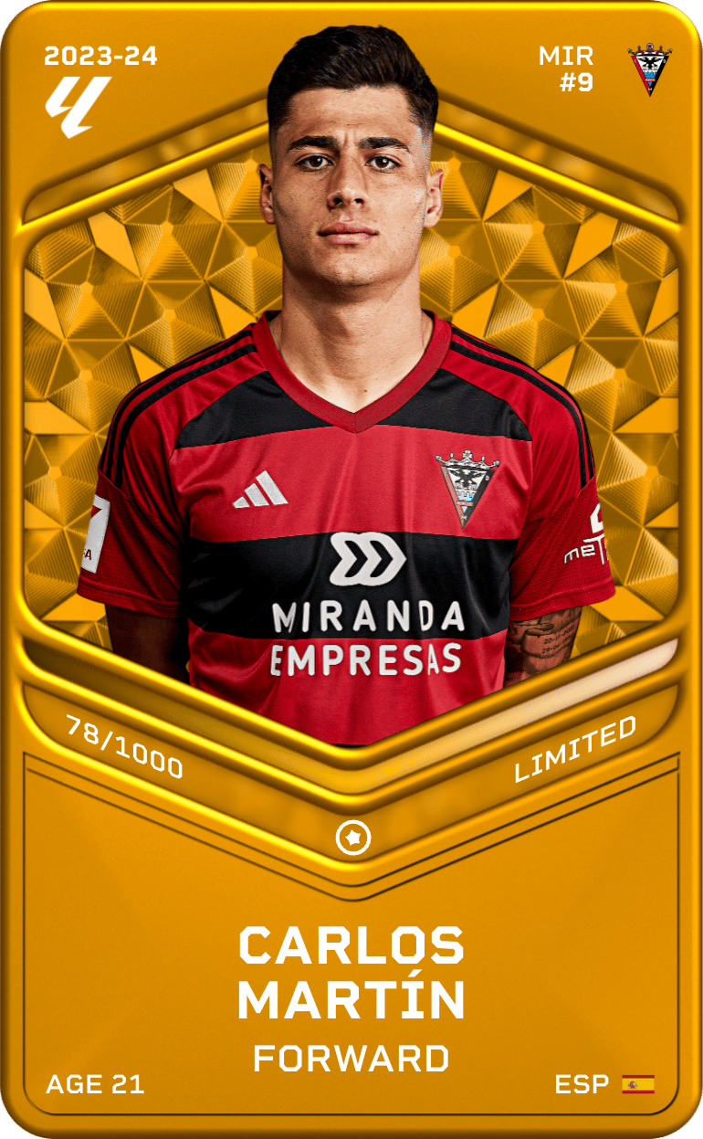 Carlos Martín 2023-24 • Limited 78/1000