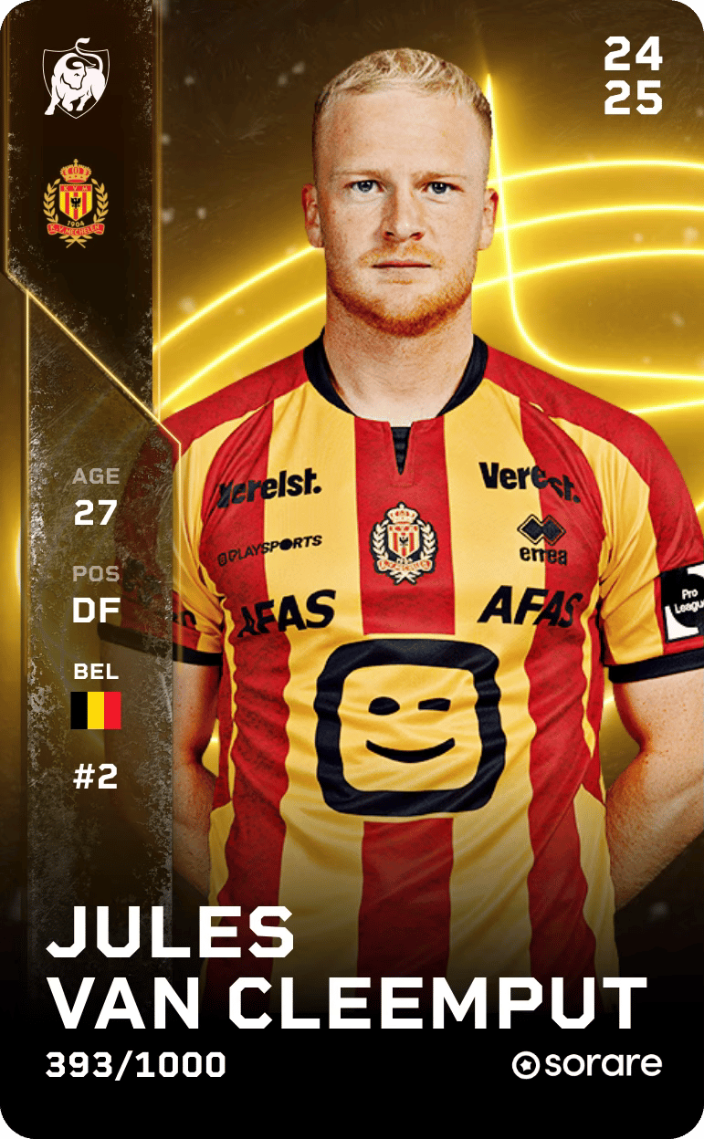 Jules Van Cleemput 2024-25 • Limited 393/1000