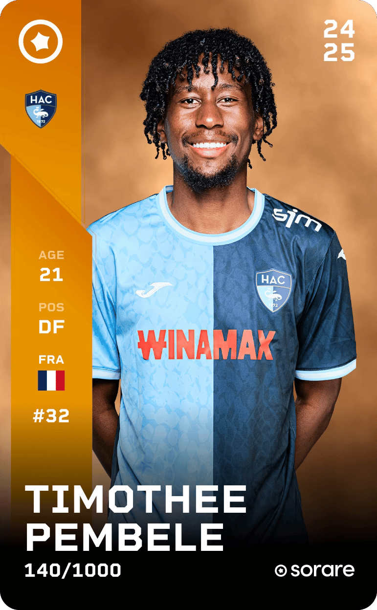 Timothee Pembele 2024-25 • Limited 140/1000