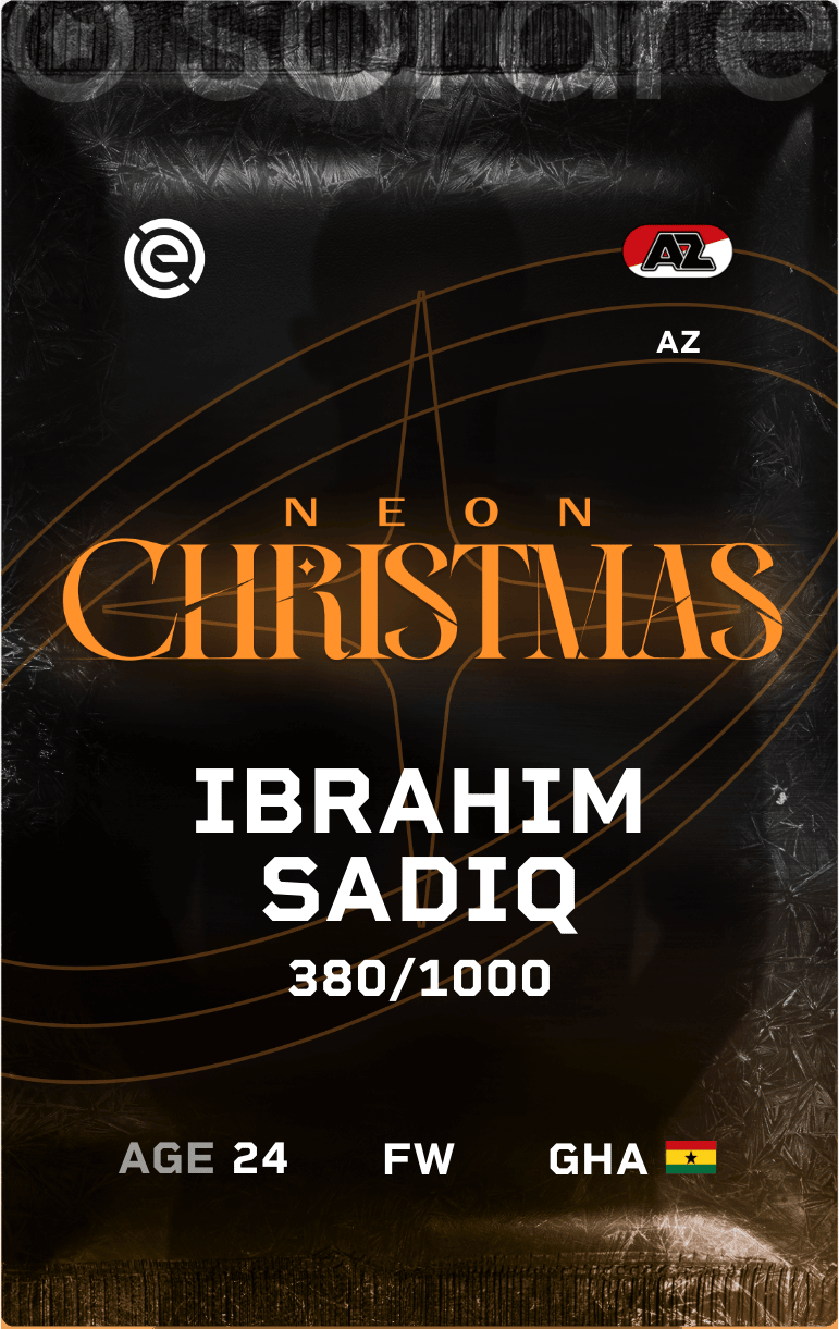 Ibrahim Sadiq 2024-25 • Limited 380/1000