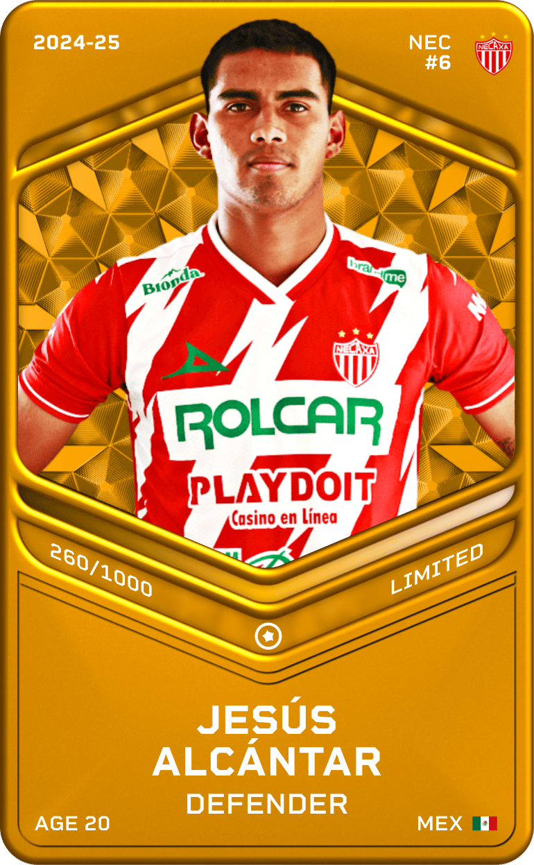 Jesús Alcántar 2024-25 • Limited 260/1000