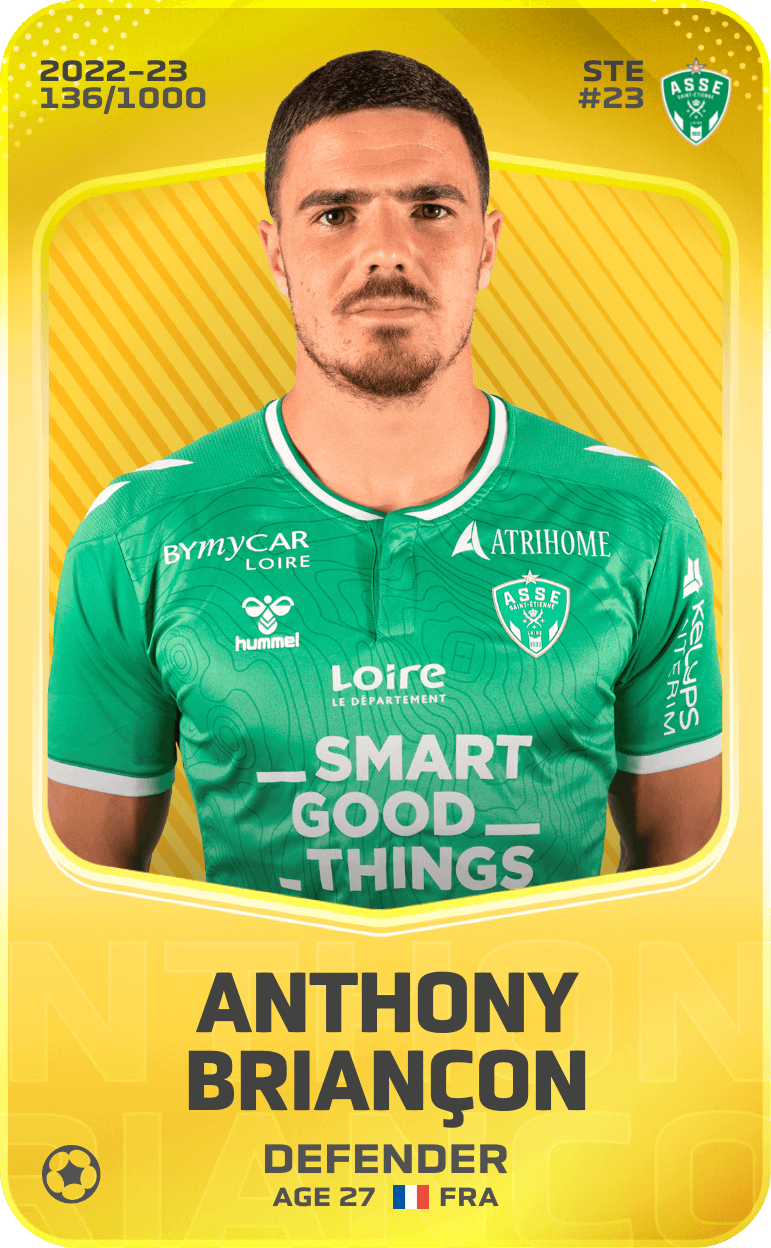 Anthony Briançon 2022-23 • Limited 136/1000