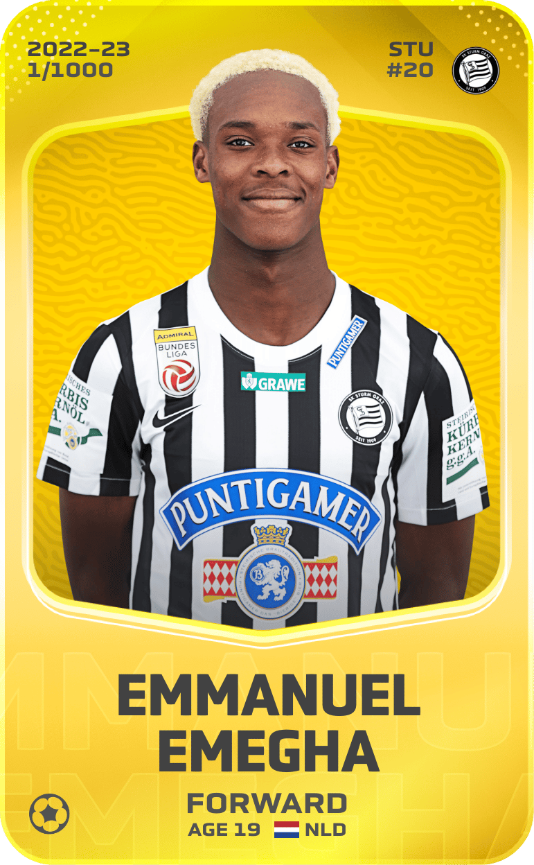 Emmanuel Emegha 2022-23 • Limited 1/1000