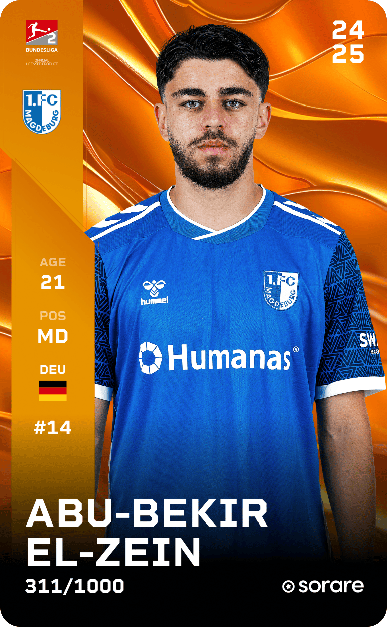 Abu-Bekir El-Zein 2024-25 • Limited 311/1000