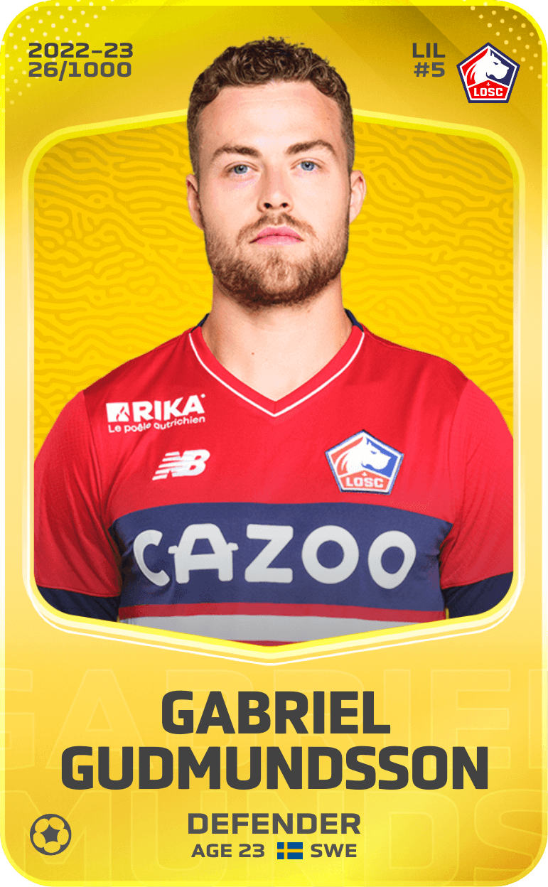Gabriel Gudmundsson 2022-23 • Limited 26/1000