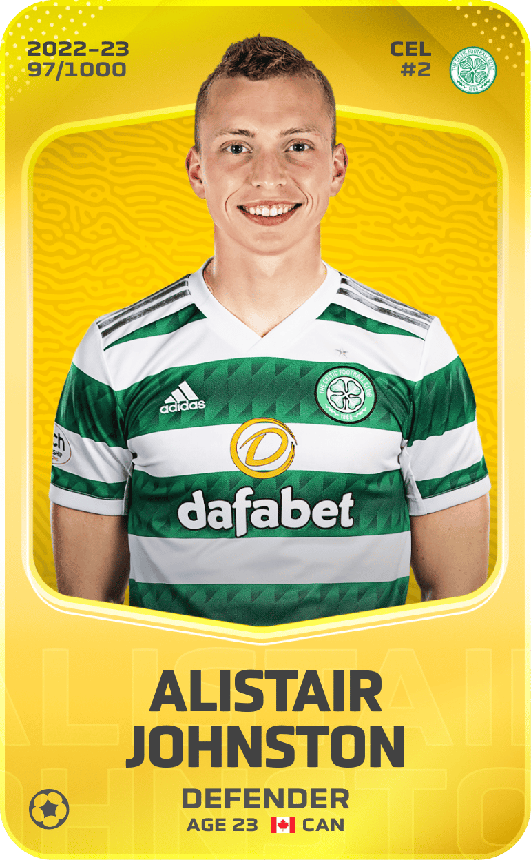 Alistair Johnston 2022-23 • Limited 97/1000