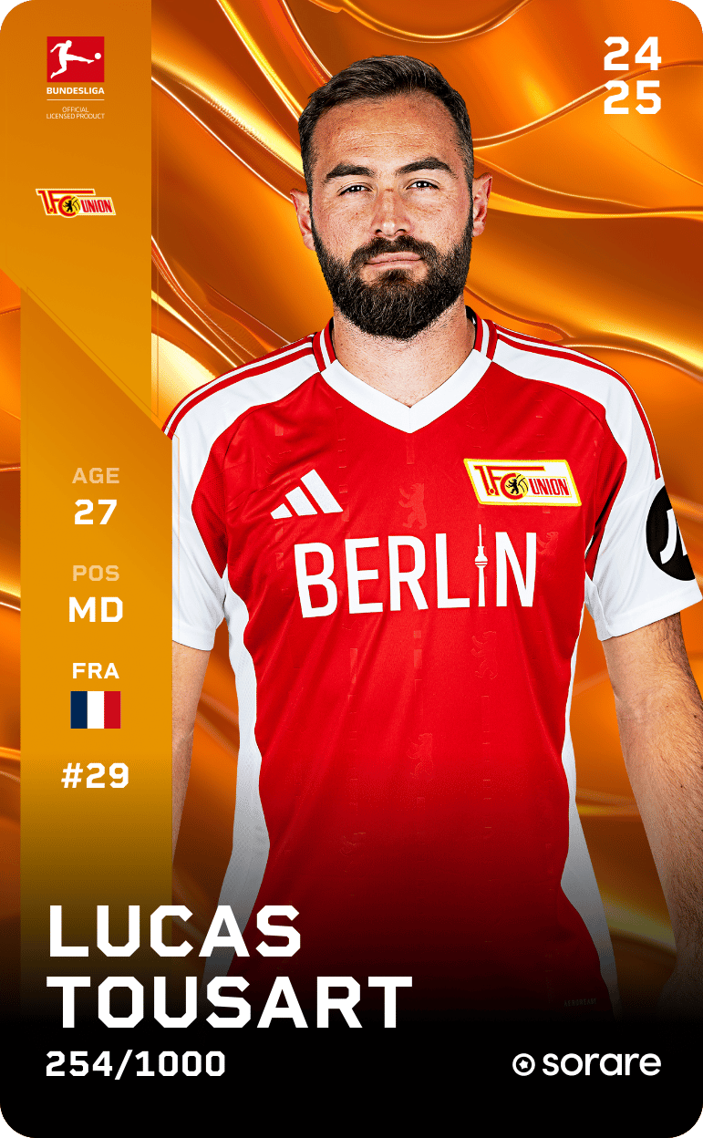 Lucas Tousart 2024-25 • Limited 254/1000