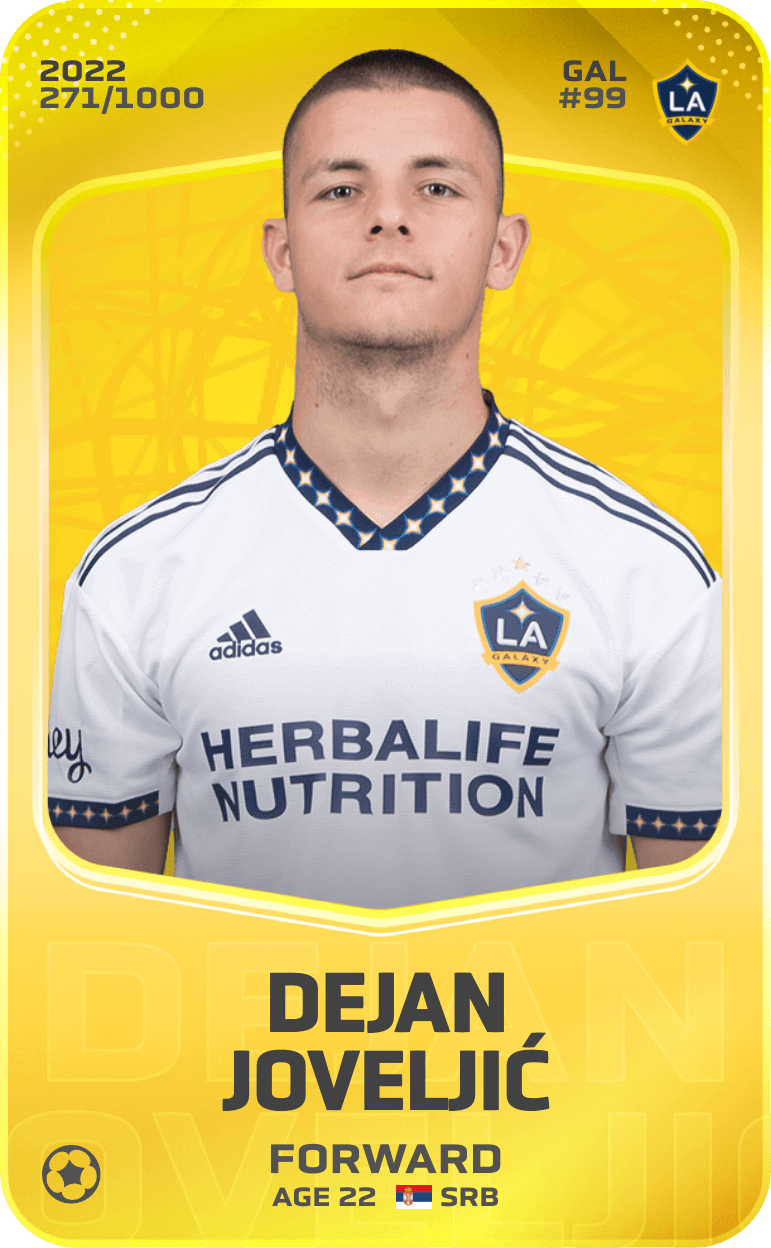 Dejan Joveljić 2022-23 • Limited 271/1000