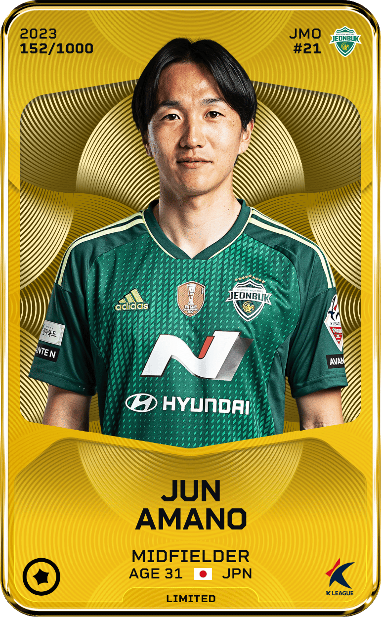 Jun Amano 2023-24 • Limited 152/1000