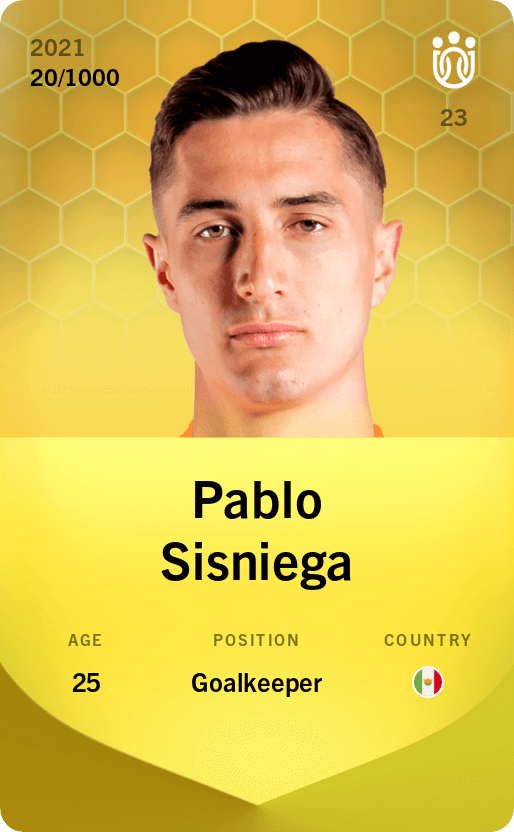 Pablo Sisniega 2021-22 • Limited 20/1000