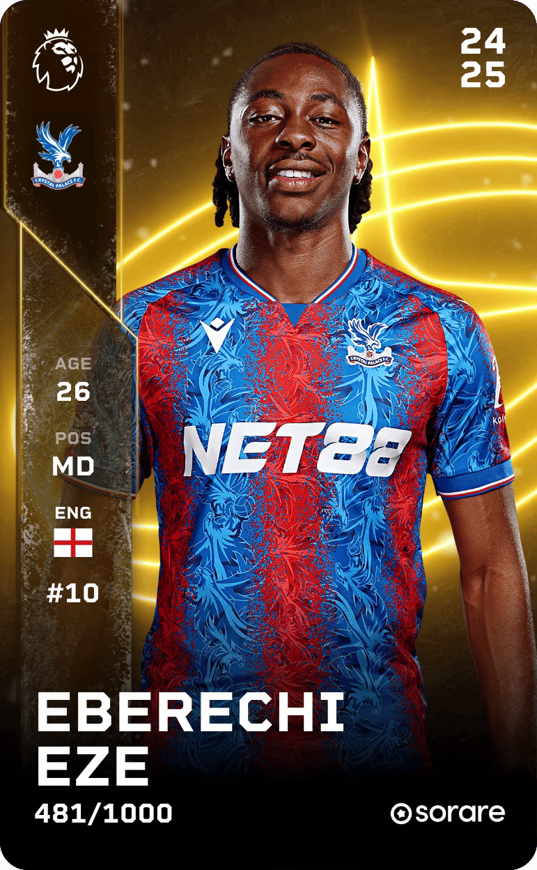Eberechi Eze 2024-25 • Limited 481/1000