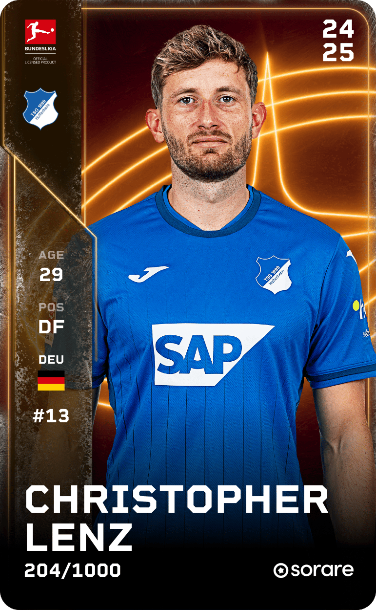 Christopher Lenz 2024-25 • Limited 204/1000