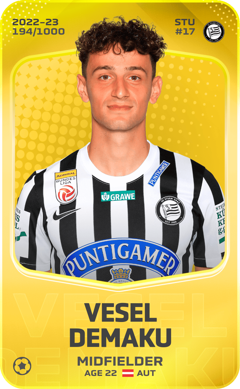 Vesel Demaku 2022-23 • Limited 194/1000