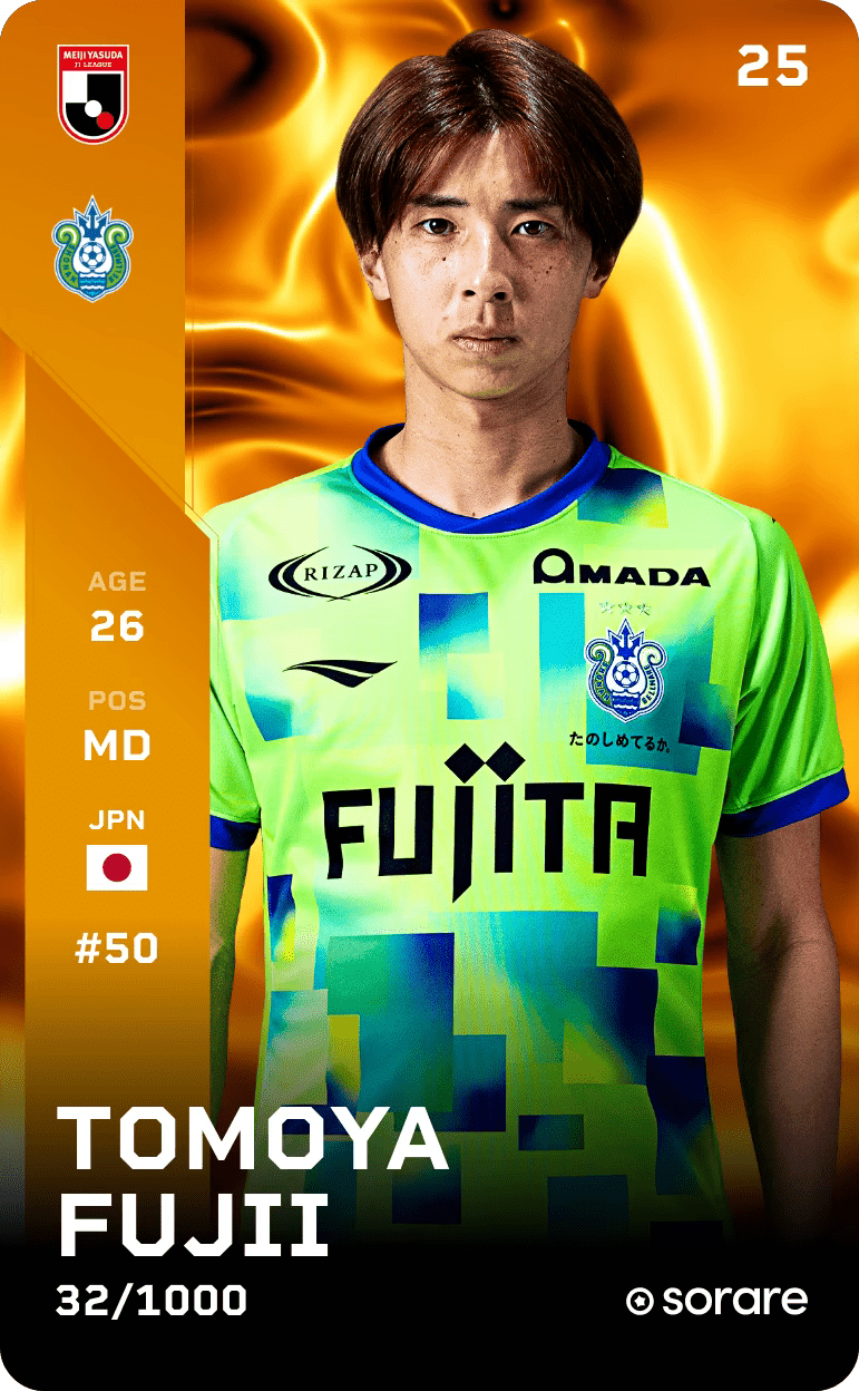 Tomoya Fujii 2025-26 • Limited 32/1000