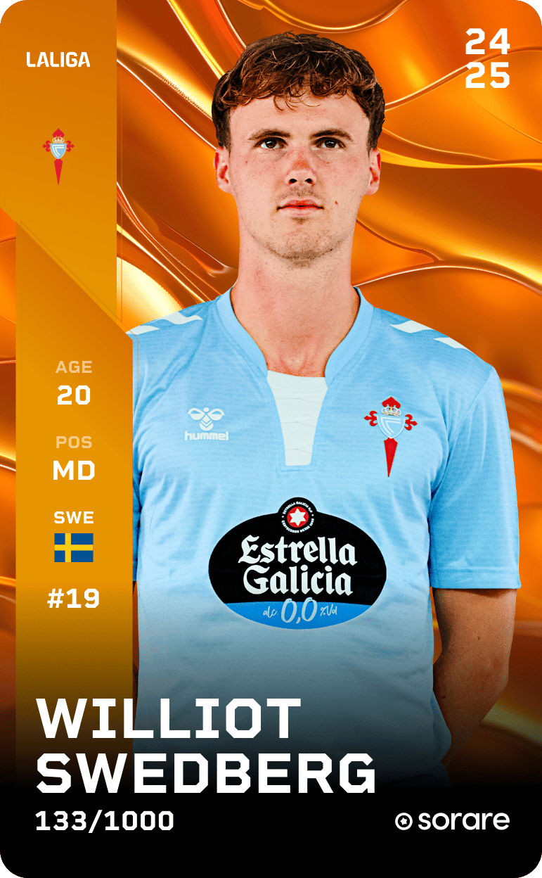 Williot Swedberg 2024-25 • Limited 133/1000